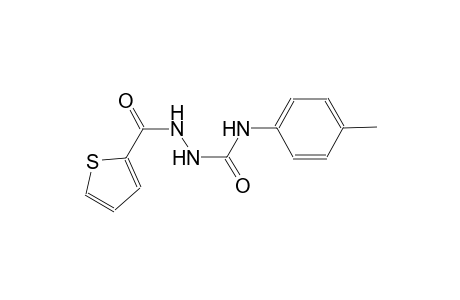 N-(4-methylphenyl)-2-(2-thienylcarbonyl)hydrazinecarboxamide