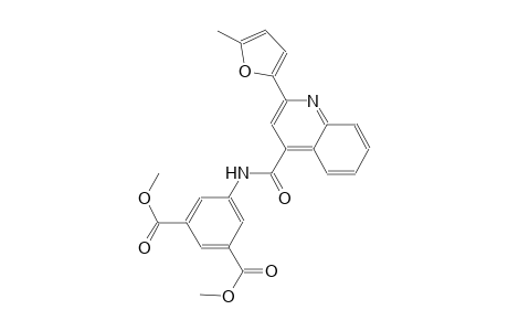 dimethyl 5-({[2-(5-methyl-2-furyl)-4-quinolinyl]carbonyl}amino)isophthalate