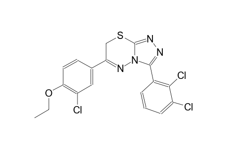 2-chloro-4-[3-(2,3-dichlorophenyl)-7H-[1,2,4]triazolo[3,4-b][1,3,4]thiadiazin-6-yl]phenyl ethyl ether