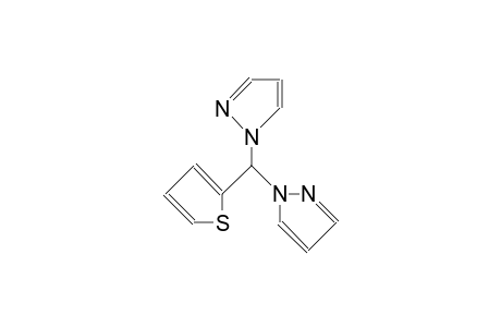 1H-Pyrazole, 1,1'-(2-thienylmethylene)bis-