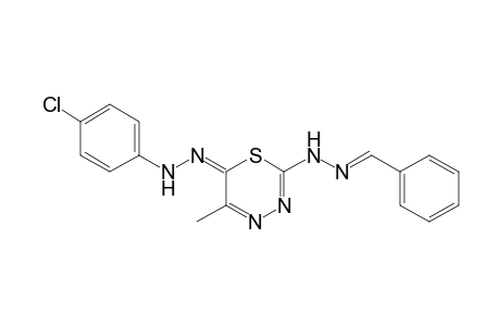 N-Benzylidene-N'-(6-p-chlorophenylhydrazono-5-methyl-6H-[1,3,4]thiadiazine-2-yl)-hydrazine