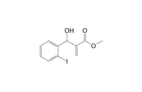 Methyl 3-hydroxy-3-(2-iodophenyl)-2-methylenepropanoate