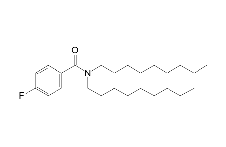 Benzamide, N,N-dinonyl-4-fluoro-