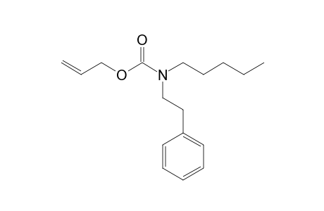 Carbonic acid, monoamide, N-(2-phenylethyl)-N-pentyl-, allyl ester