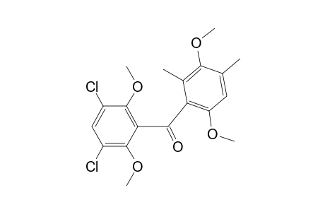 3,5-dichloro-2,3',6,6'-tetramethoxy-2',4'-dimethylbenzophenone