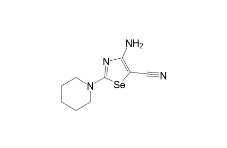 4-amino-2-(1-piperidinyl)-1,3-selenazole-5-carbonitrile