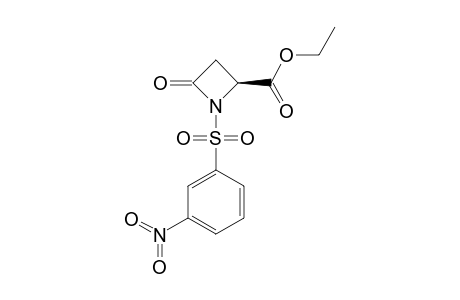 (4S)-ETHYL-N-(PARA-NITROPHENYLSULFONYL)-2-OXOAZETIDINE-4-CARBOXYLATE
