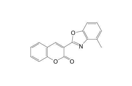 3-(4-methyl-2-benzoxazolyl)coumarin