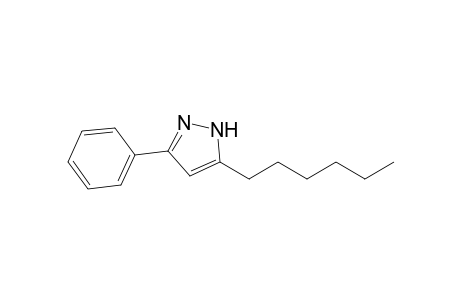 5-Hexyl-3-phenyl-1H-pyrazole