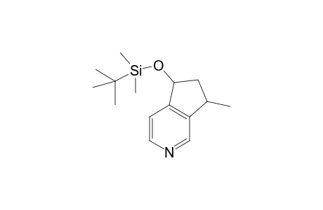 6,7-Dihydro-7-methyl-5-tert-butyldimethylsiloxy-5H-[2]pyrindine