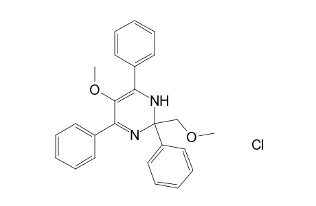 5-Methoxy-2-methosymethyl-2,4,6-triphenyl-1,2-dihydropyrimidine hydrochloride