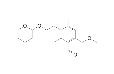 Benzaldehyde, 6-(methoxymethyl)-2,4-dimethyl-3-[2-[(tetrahydro-2H-pyran-2-yl)oxy]et hyl]-