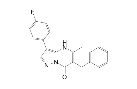 pyrazolo[1,5-a]pyrimidin-7(4H)-one, 3-(4-fluorophenyl)-2,5-dimethyl-6-(phenylmethyl)-