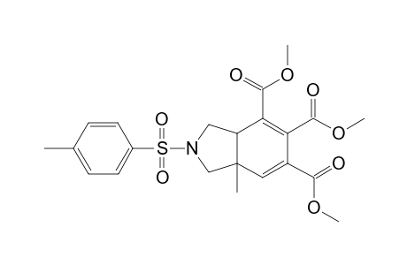 Trimethyl 6a-methyl-1-1-tosyltetrahydrobenzo[c]pyrrol-3,4,5-tricarboxylate