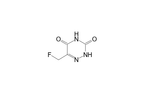6-(fluoromethyl)-as-triazine-3,5(2H,4H)-dione