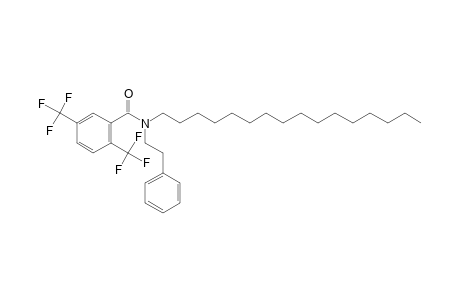 2,5-di(Trifluoromethyl)benzamide, N-(2-phenylethyl)-N-hexadecyl-