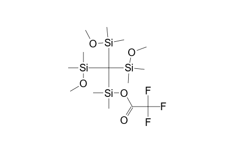 dimethyl(trifluoroacetoxy)[tris(methoxydimethylsilyl)methyl]silane