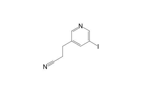 3-(5-Iodopyridin-3-yl)propanenitrile