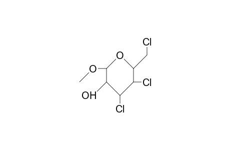 Methyl-3,4,6-trichloro-3,4,6-trideoxy.alpha.-D-allo-pyranoside