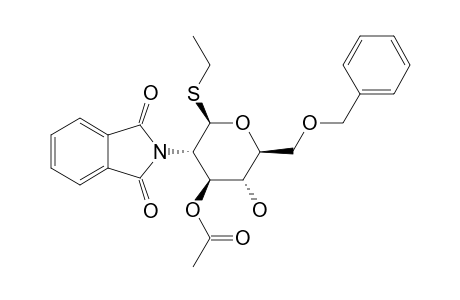 ETHYL-3-O-ACETYL-6-O-BENZYL-2-DEOXY-2-PHTHALIMIDO-4-O-1-THIO-BETA-D-GLUCOPYRANOSIDE