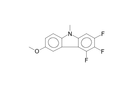 9-METHYL-6-METHOXY-2,3,4-TRIFLUOROCARBAZOLE