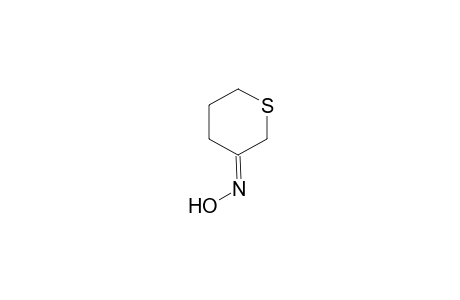 (3E)-Dihydro-2H-thiopyran-3(4H)-one oxime
