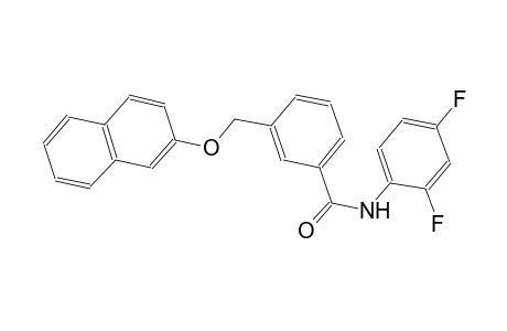 N-(2,4-difluorophenyl)-3-[(2-naphthyloxy)methyl]benzamide