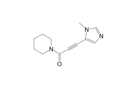 3-(1-Methyl-1H-imidazol-5-yl)-1-(piperidin-1-yl)prop-2-yn-1-one