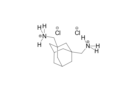 tricyclo[3.3.1.1~3,7~]decane-1,3-dimethanaminium, dichloride