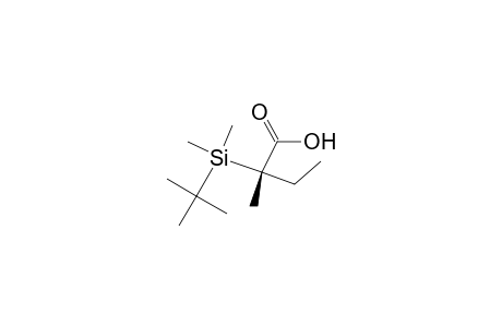 (2S)-2-[tert-butyl(dimethyl)silyl]-2-methyl-butanoic acid