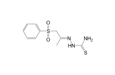 (2E)-1-(phenylsulfonyl)-2-propanone thiosemicarbazone