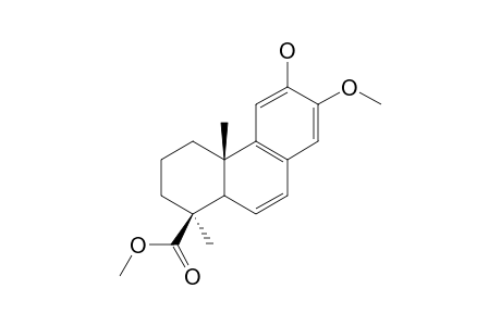 Methyl 12-hydroxy-13-methoxypodocarpa-6,8,11,13-tetraen-19-oate