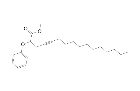4-Hexadecynoic acid, 2-phenoxy-, methyl ester