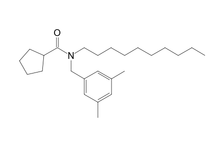 Cyclopentanecarboxamide, N-(3,5-dimethylbenzyl)-N-decyl-