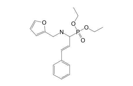 DIETHYL-1-(FURAN-2-YL-METHYLAMINO)-3-PHENYLALLYL-PHOSPHONATE