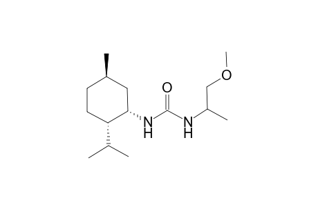 1-((1S,2S,5R)-2-lsopropyl-5-methyl-cyclohexyl)-3-(2-methoxy-1-methyl-ethyl)-urea