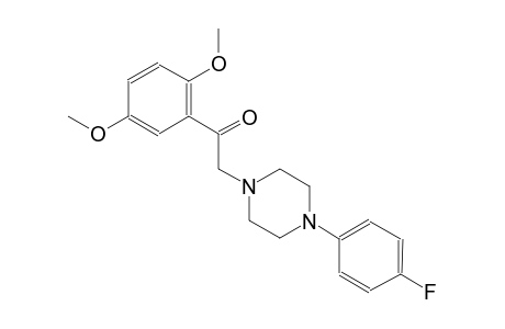 ethanone, 1-(2,5-dimethoxyphenyl)-2-[4-(4-fluorophenyl)-1-piperazinyl]-