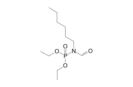 O,O-diethyl-N-formyl-N-hexyl-phosphoramidate