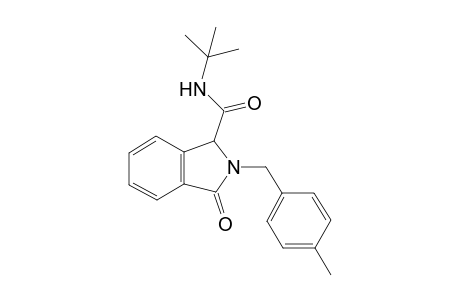N-(tert-Butyl)-2-(4-methylbenzyl)-3-oxoisoindoline-1-carboxamide