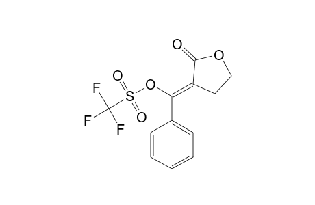 (Z)-(2-OXODIHYDROFURAN-3-YLIDENE)-(PHENYL)-METHYL-TRIFLUOROMETHANESULFONATE