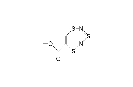 1,3,5,2,4-Trithia(3-SIV)diazepine-6-carboxylic acid, methyl ester