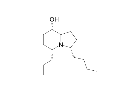 (3S,5R,8S)-3-Butyl-5-propyl-octahydro-indolizin-8-ol