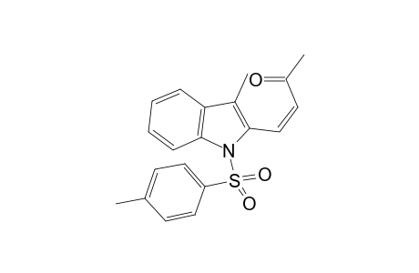 (Z)-4-(3-Methyl-1-tosyl-1H-indol-2-yl)but-3-en-2-one