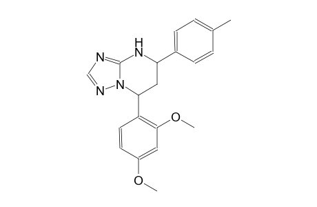 [1,2,4]triazolo[1,5-a]pyrimidine, 7-(2,4-dimethoxyphenyl)-4,5,6,7-tetrahydro-5-(4-methylphenyl)-