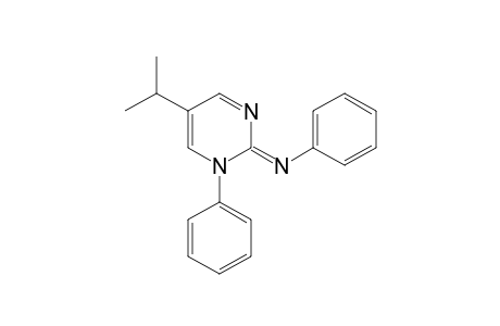 1,2-dihydro-5-isopropyl-1-phenyl-2-(phenylimino)pyrimidine