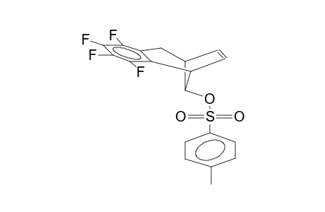 3,4-TETRAFLUOROBENZO-8-ANTI-TOSYLOXYBICYCLO[3.2.1]OCTA-3,6-DIENE