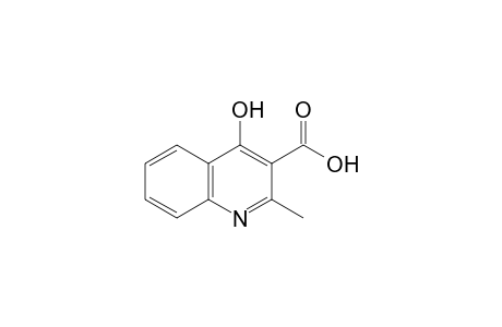 4-hydroxy-2-methyl-3-quinolinecarboxylic acid