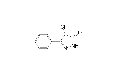 4-Chloro-3-phenyl-2-pyrazolin-5-one
