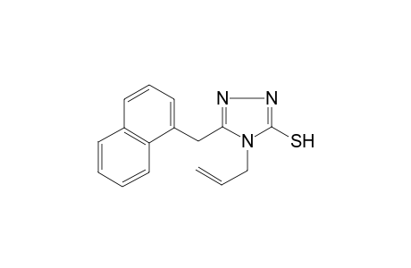 4-Allyl-5-(1-naphthylmethyl)-4H-1,2,4-triazol-3-yl hydrosulfide