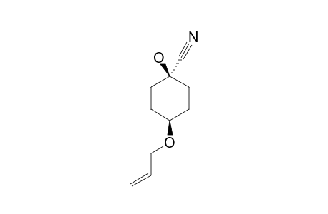 CIS-4-ALLYLOXYCYCLOHEXANONE-CYANOHYDRIN
